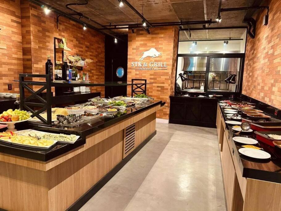 סאו פאולו Apart-Hotel Dentro Do Transamerica Executive Faria Lima מראה חיצוני תמונה